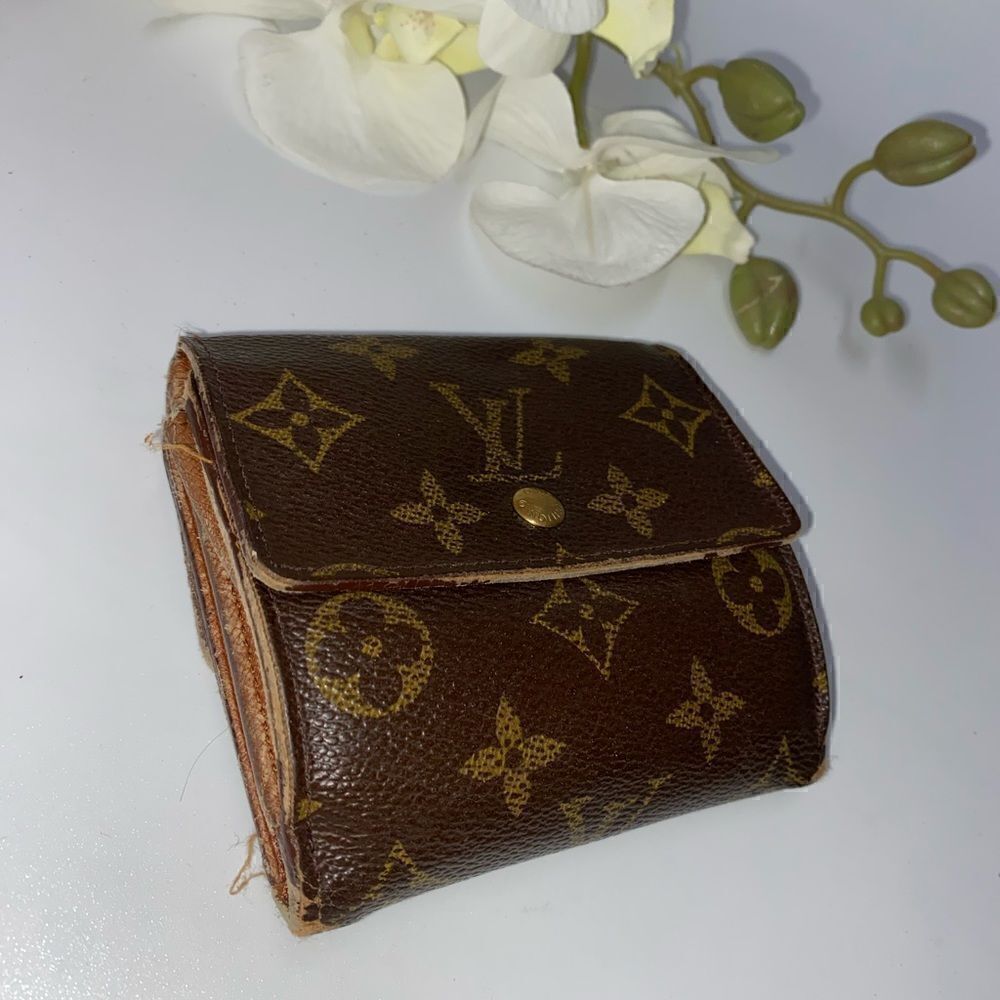 Authentic Louis Vuitton Elise Compact Wallet